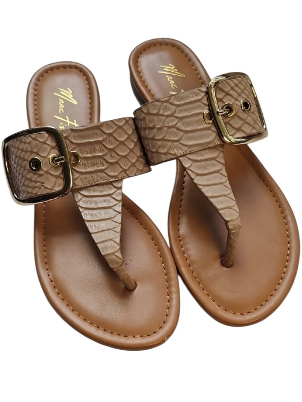 Marc Fisher Tan Sandals Size 9